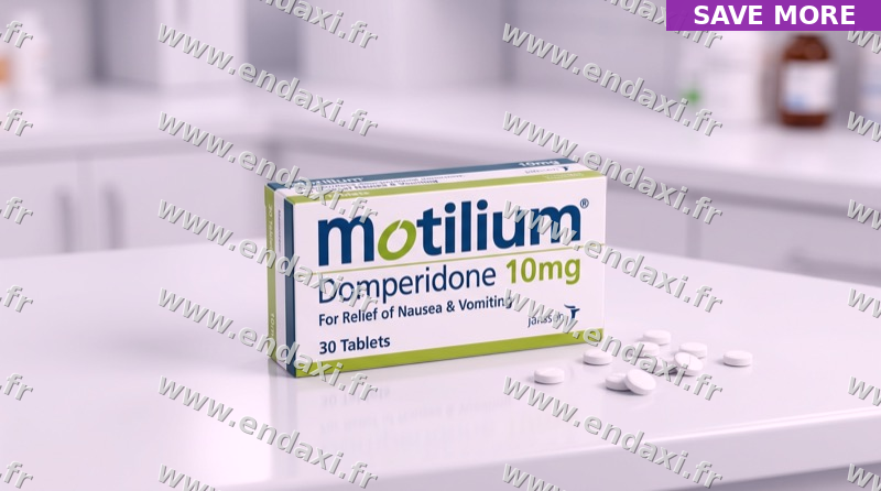 Comparateur Motilium 10mg en France — trouvez le prix le plus bas