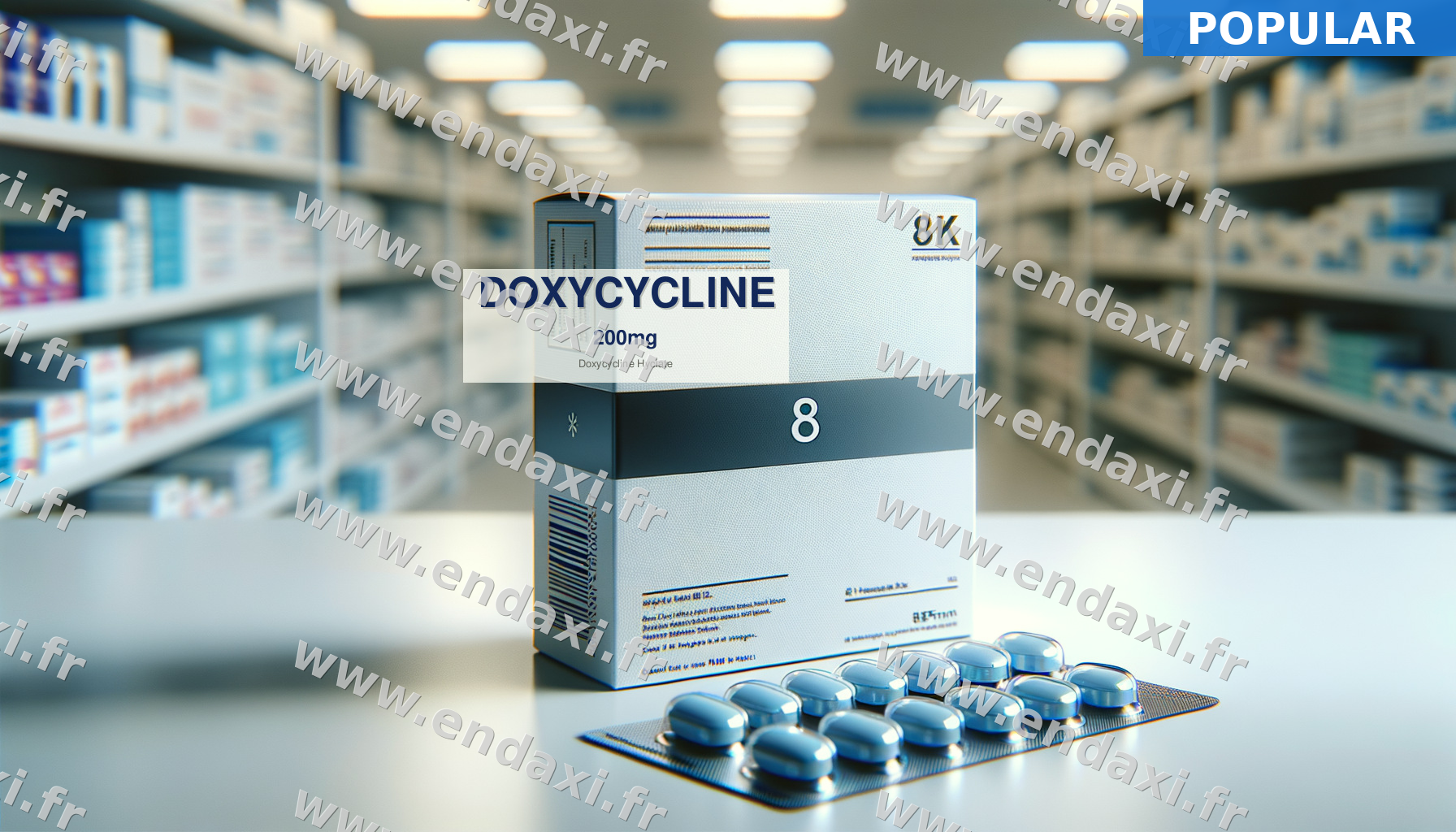Guide complet Doxycycline 200mg : posologie, avis et prix | À partir de 0,50€